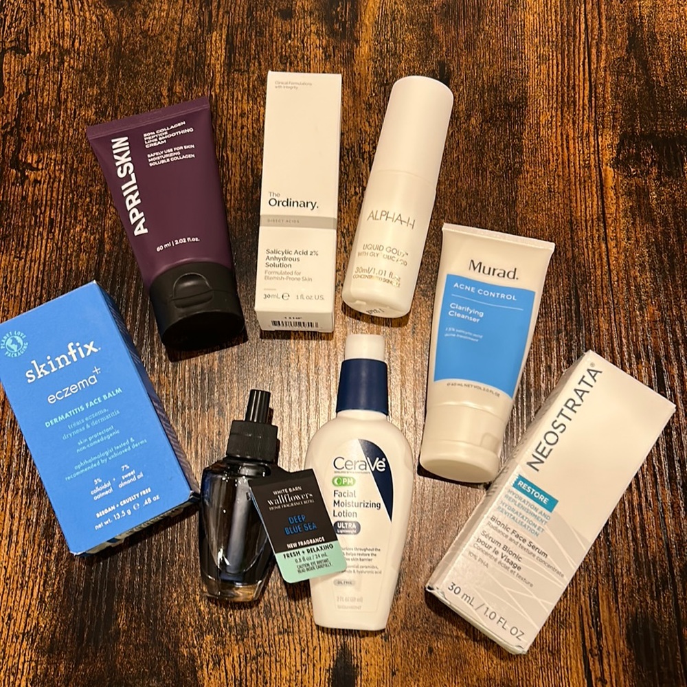 Ultimate Bundle: Alpha H, The Ordinary, Neostrata, Skinfix, and April Skin